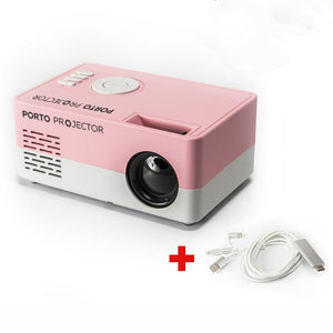 PortoProjector™- HDMI Portable Mini Movie Projector - LIMITED OFFER - HDMI Cable Included